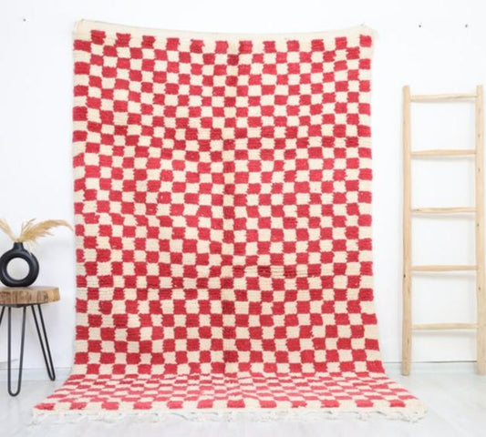 Tayri Beni Ourain Rug 5'2" x 8'2" - Street-Wave