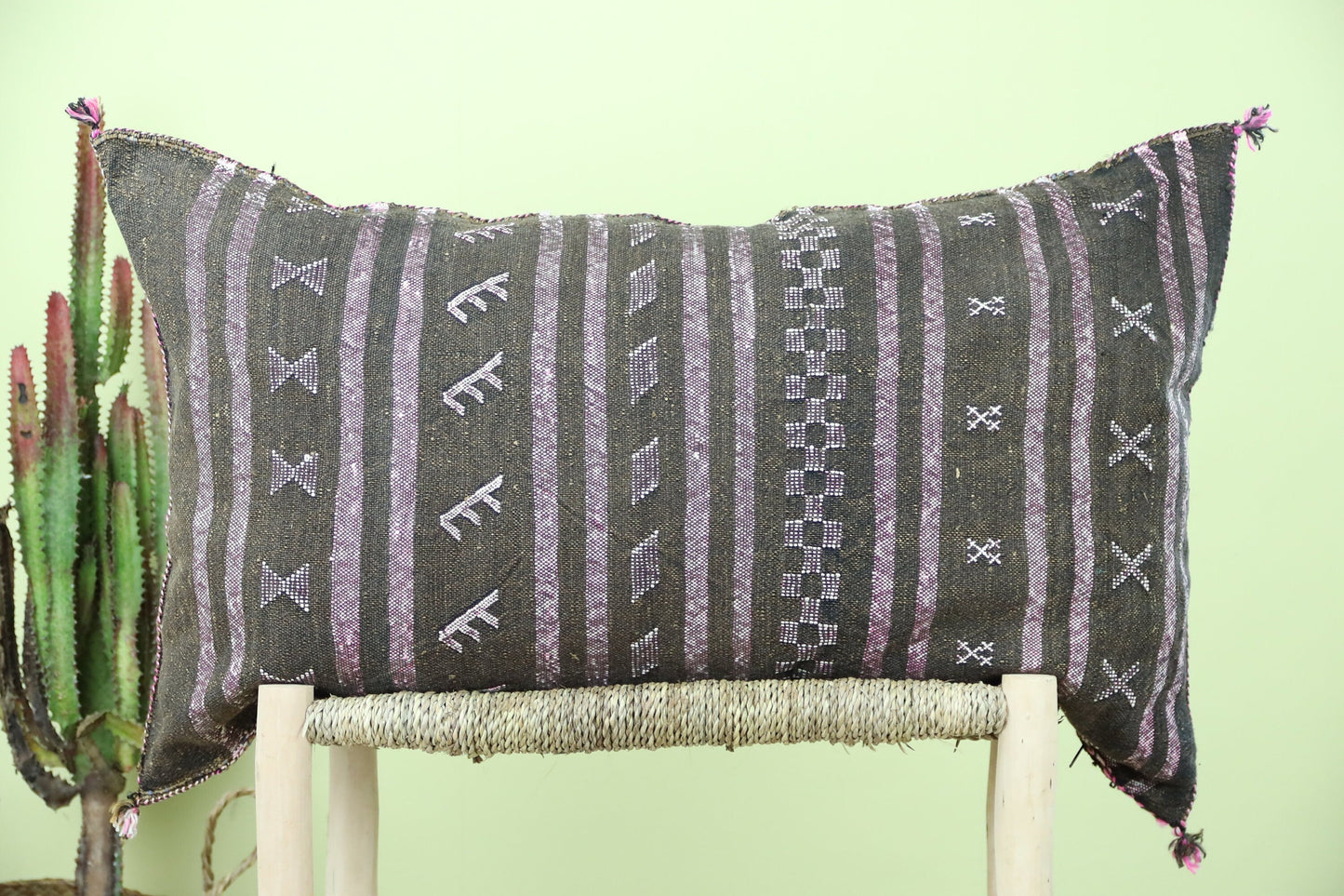 Razil Cuctus Silk Pillow - Street-Wave