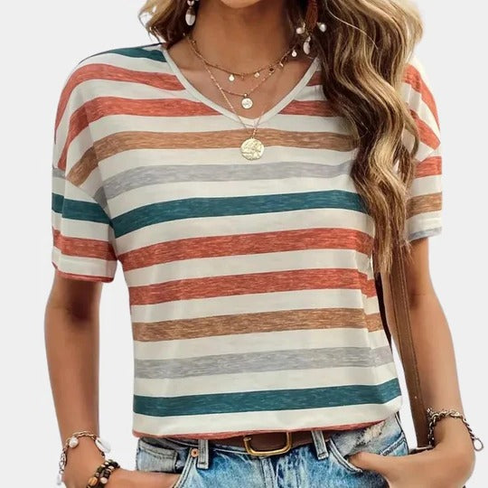 Striped Women's T-shirt