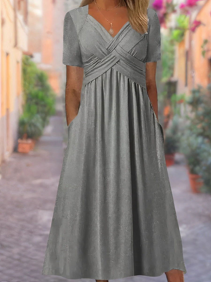 V-Neck Summer Dress