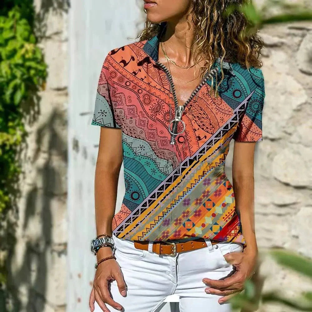 Street-Wave Men's Summer Shirt With Modern Detailing Breathable Lightweight Comfort Flattering Fit For Warm Weather