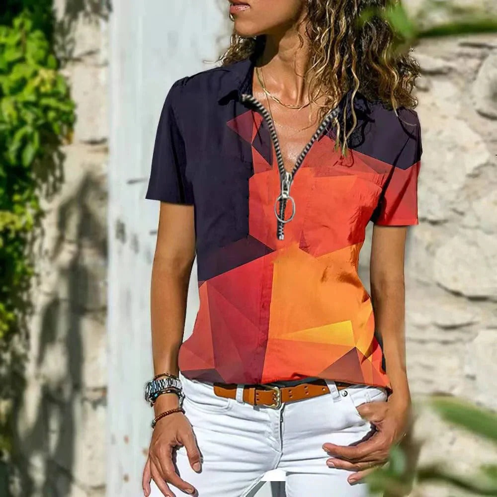 Street-Wave Men's Summer Shirt With Modern Detailing Breathable Lightweight Comfort Flattering Fit For Warm Weather