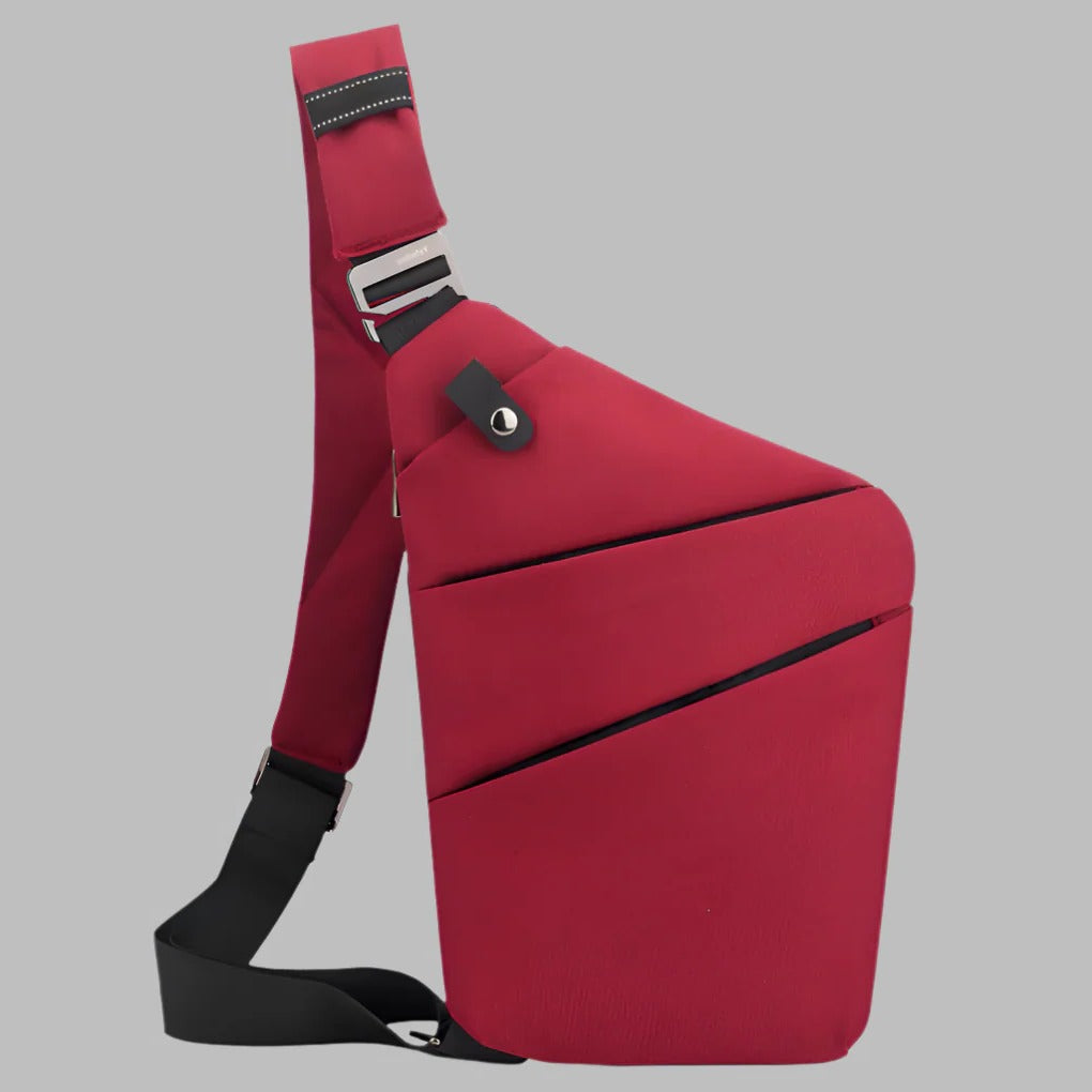 Street-Wave Waterproof Anti Theft Shoulder Bag Water Resistant Exterior and Secure Storage for Daily Travel