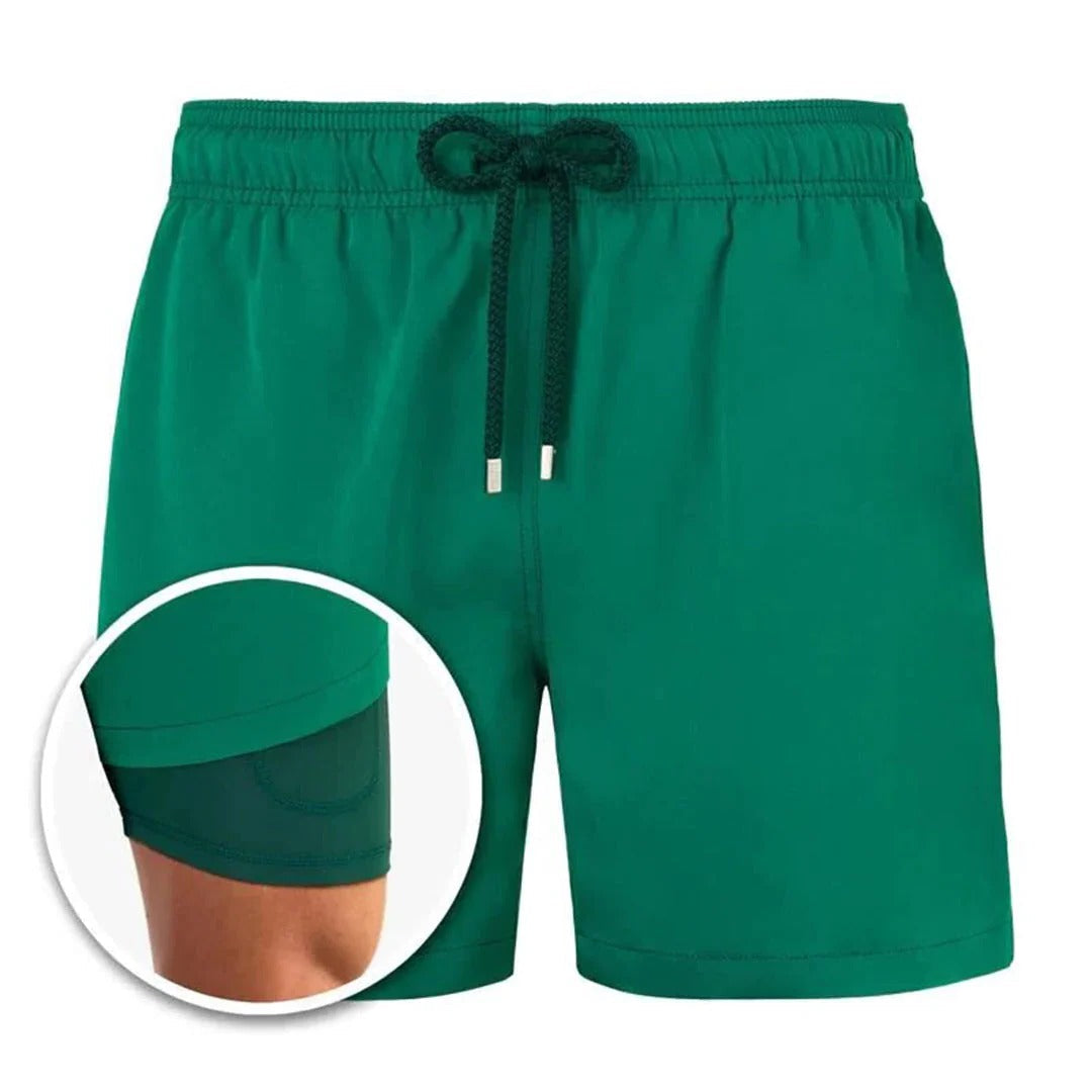 Street-Wave Men's Quick-Dry Swim Shorts With Modern Fit For Swimming Beach And Poolside Use