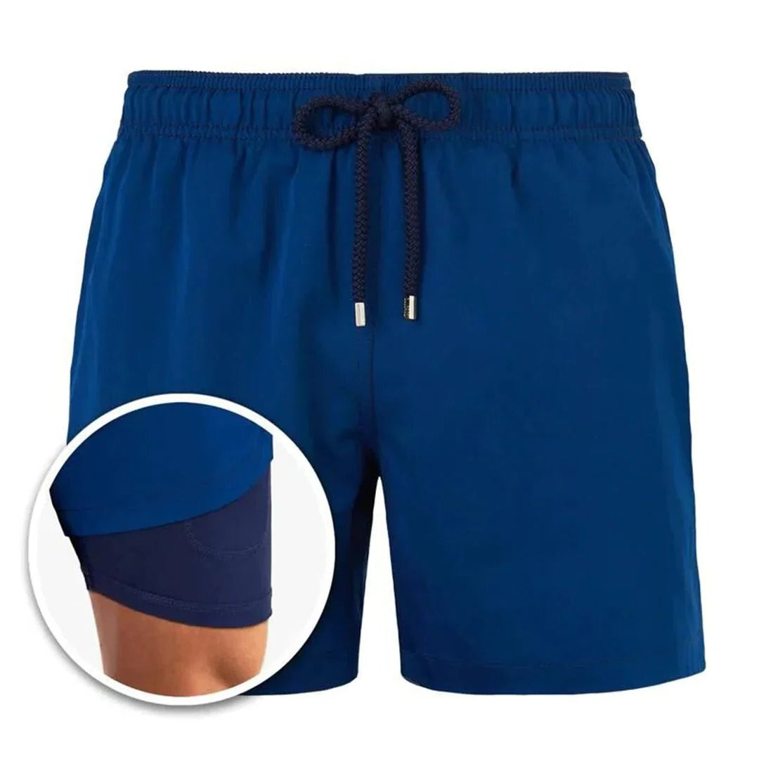 Street-Wave Men's Quick-Dry Swim Shorts With Modern Fit For Swimming Beach And Poolside Use