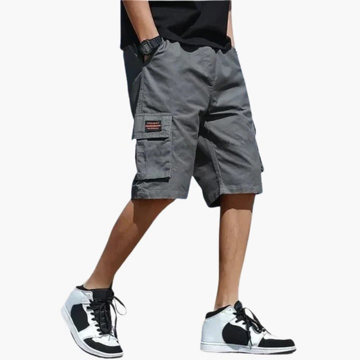 Men's Cargo Shorts With Multiple Pockets For Everyday Casual Travel And Outdoor Activities