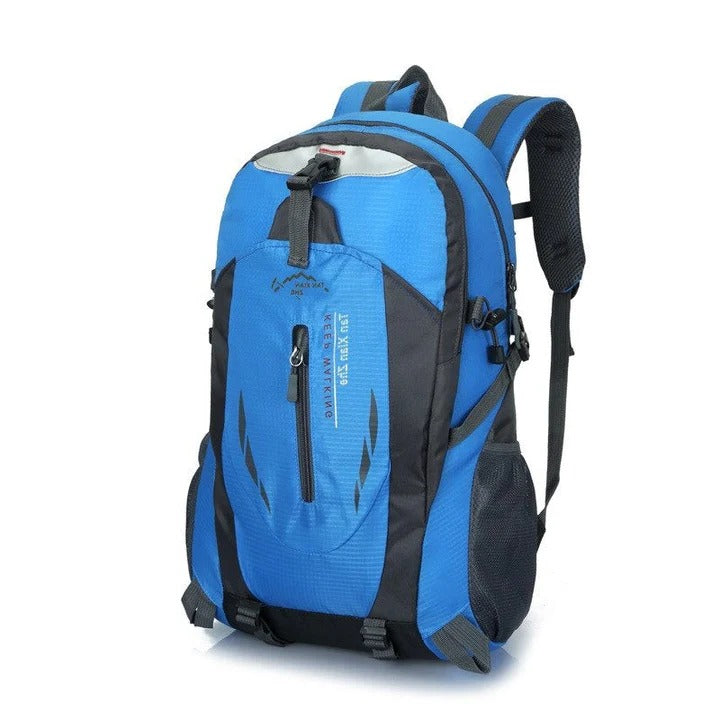 Street-Wave Waterproof Nylon Travel Backpack - All Weather Protection With Lightweight Durable Design