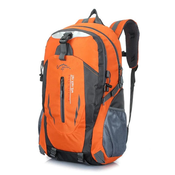 Street-Wave Waterproof Nylon Travel Backpack - All Weather Protection With Lightweight Durable Design