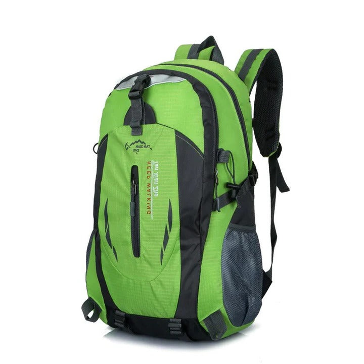 Street-Wave Waterproof Nylon Travel Backpack - All Weather Protection With Lightweight Durable Design