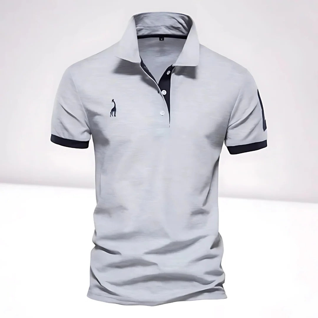 Street-Wave Mens Polo Shirt Classic Casual Design With Structured Collar For Everyday Wear