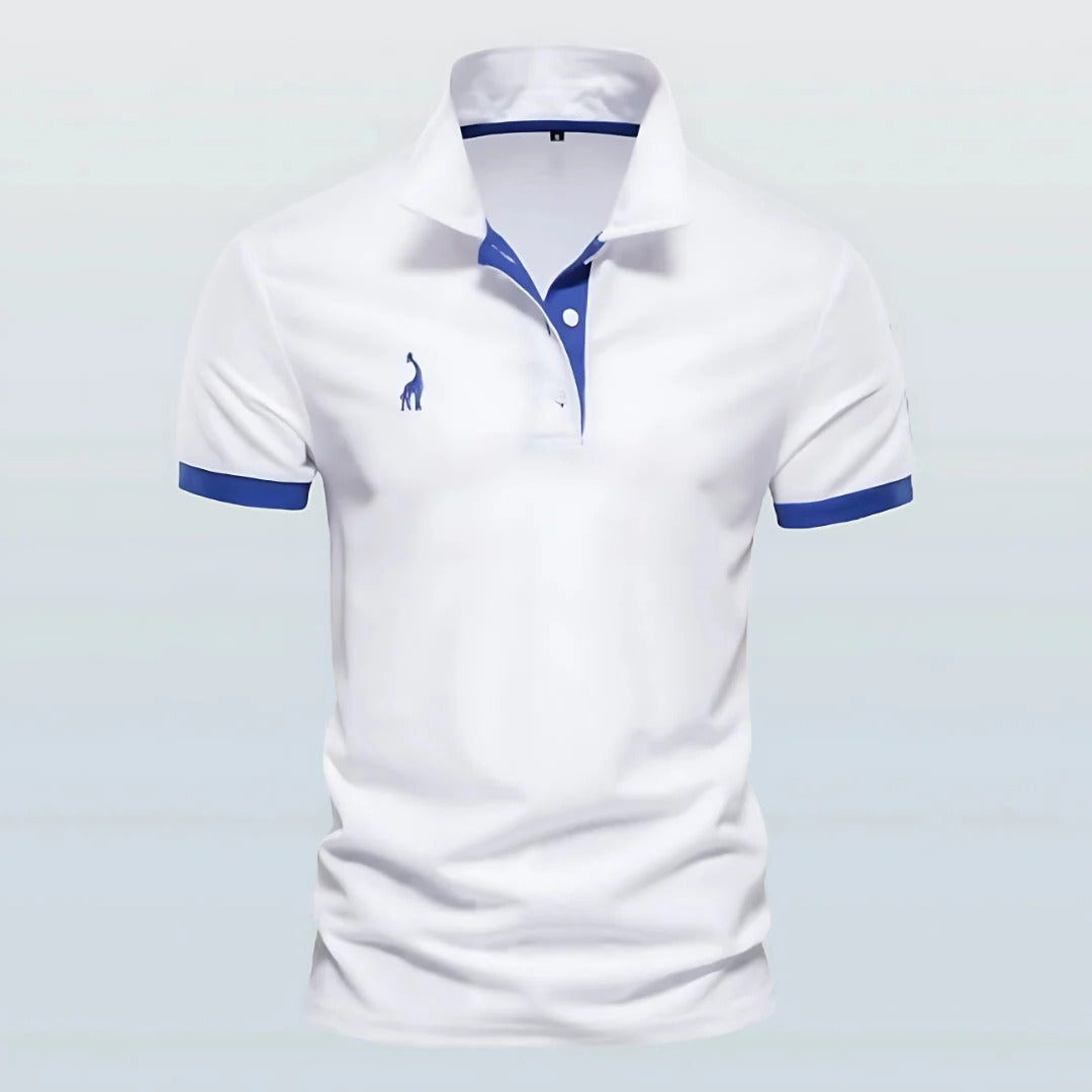 Street-Wave Mens Polo Shirt Classic Casual Design With Structured Collar For Everyday Wear