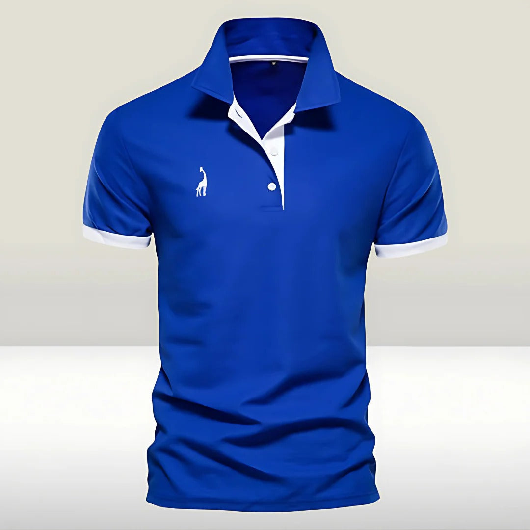 Street-Wave Mens Polo Shirt Classic Casual Design With Structured Collar For Everyday Wear