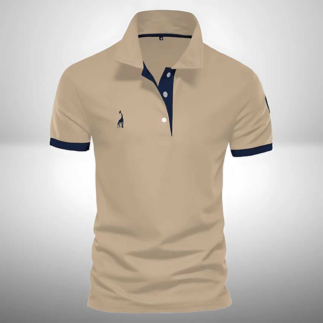 Street-Wave Mens Polo Shirt Classic Casual Design With Structured Collar For Everyday Wear