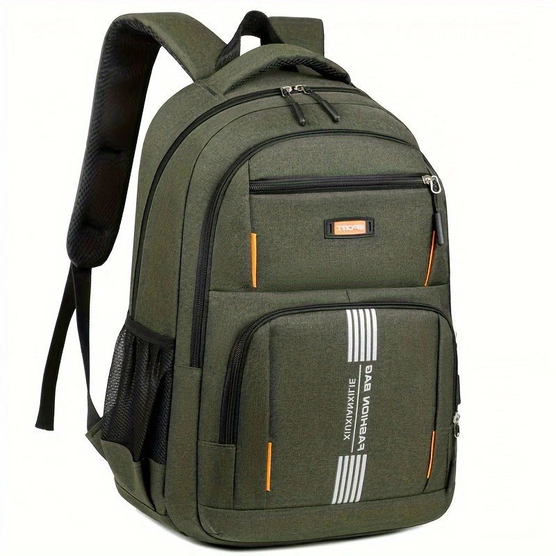 Street-Wave Professional Business Backpack for Men With Multi Compartment Design Laptop Sleeve And Organized Storage