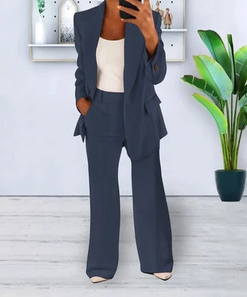 Elegant Women's Two-Piece Suit