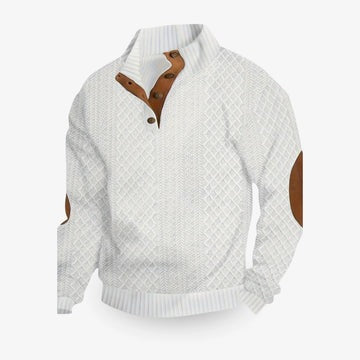 Street-Wave Mens Warm Luxury Sweater With Modern Silhouette And All Day Comfort For Cold Weather