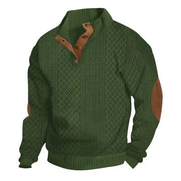 Street-Wave Mens Warm Luxury Sweater With Modern Silhouette And All Day Comfort For Cold Weather
