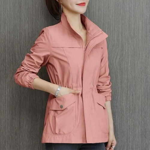 Street-Wave Lightweight Everyday Zip Jacket - Versatile Weather Ready Outer Layer For All Day Comfort