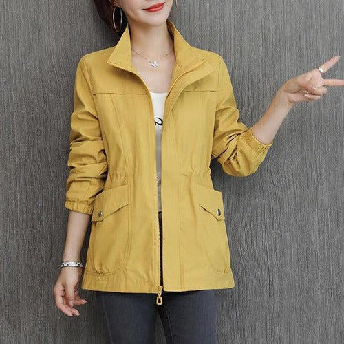 Street-Wave Lightweight Everyday Zip Jacket - Versatile Weather Ready Outer Layer For All Day Comfort