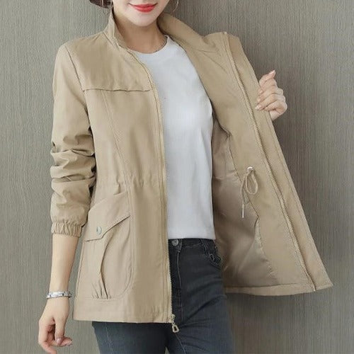 Street-Wave Lightweight Everyday Zip Jacket - Versatile Weather Ready Outer Layer For All Day Comfort