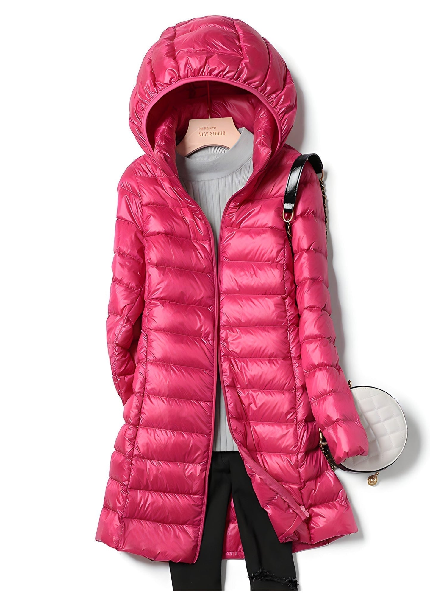 Street-wave Lightweight Puffer Jacket For Women Cozy Warmth With Hooded Style And Versatile Everyday Comfort