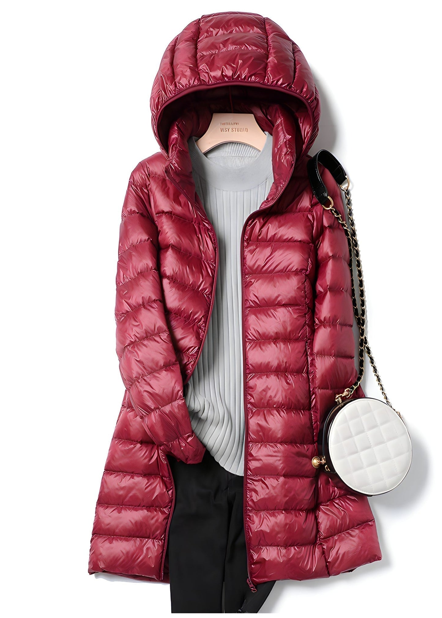 Street-wave Lightweight Puffer Jacket For Women Cozy Warmth With Hooded Style And Versatile Everyday Comfort