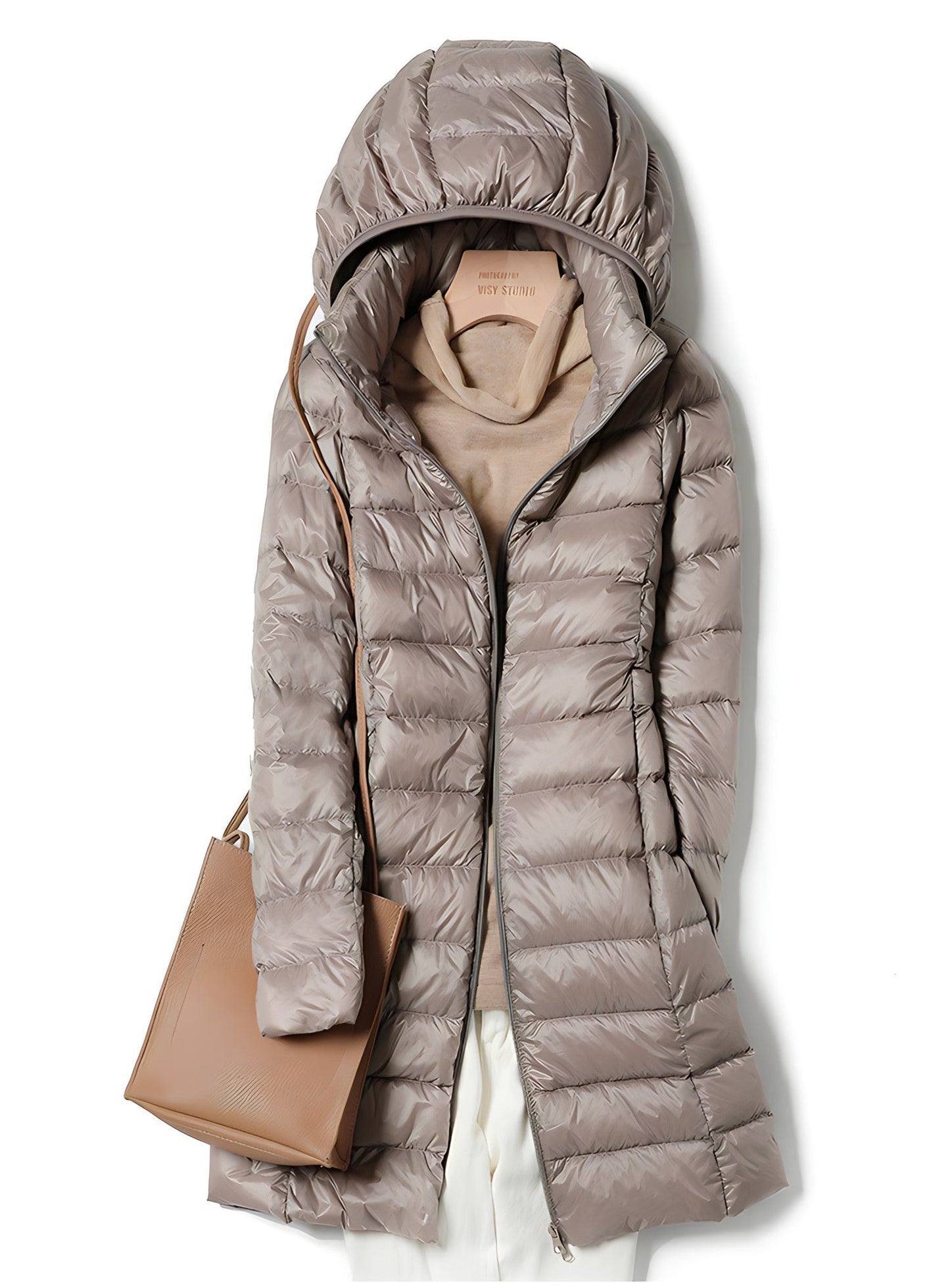 Street-wave Lightweight Puffer Jacket For Women Cozy Warmth With Hooded Style And Versatile Everyday Comfort