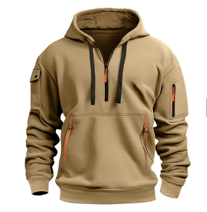 Streetwave Hooded Sweatshirt For Men With Pockets Urban Comfort And Modern Everyday Style