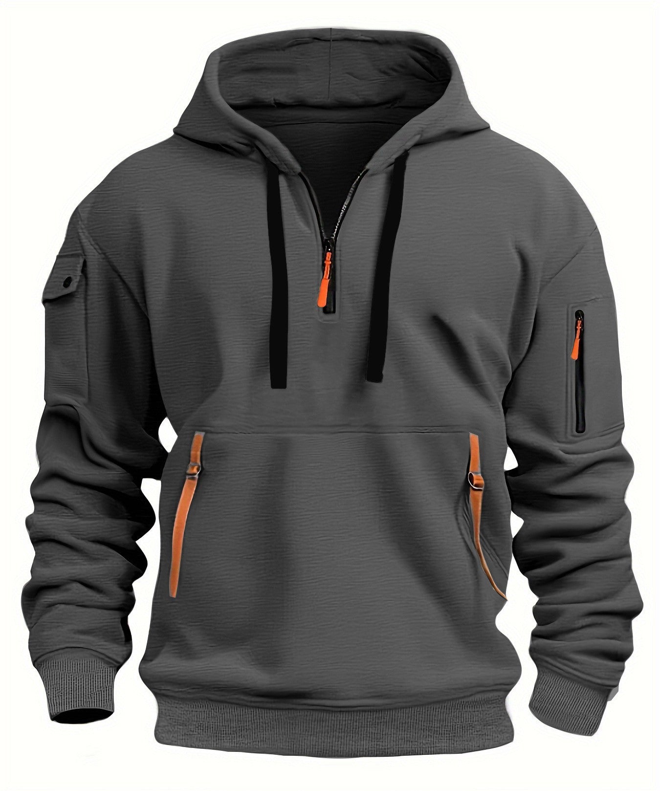 Streetwave Hooded Sweatshirt For Men With Pockets Urban Comfort And Modern Everyday Style