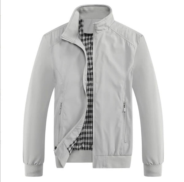 Mens Transitional Lightweight Jacket For Everyday Wear Wind Resistant Breathable Outerwear With Refined Style