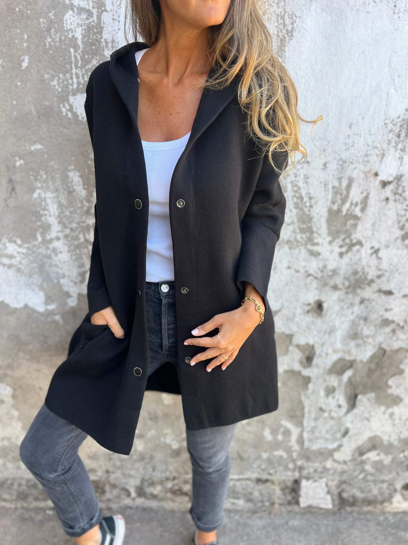 Street-wave Women's Long Stylish Coat Cozy Comfort Elegant Fit For Everyday Wear