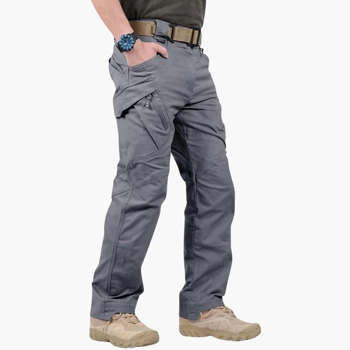 Men's Cargo Pants With Multiple Pockets Durable Tactical Utility Workwear For Outdoor Activities And Daily Comfort