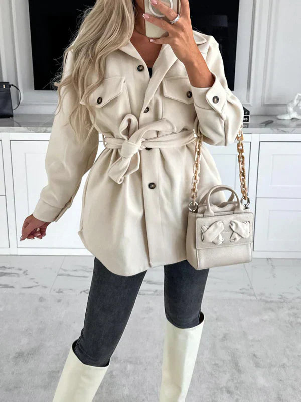 Street-wave Effortless Chic Women's Coat For Modern Style Seekers Premium Outerwear