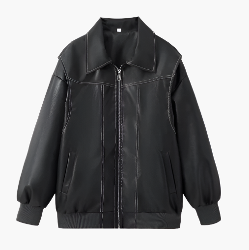 Streetwave Oversized Bomber Jacket For Women Winter Warmth And Casual Street Style