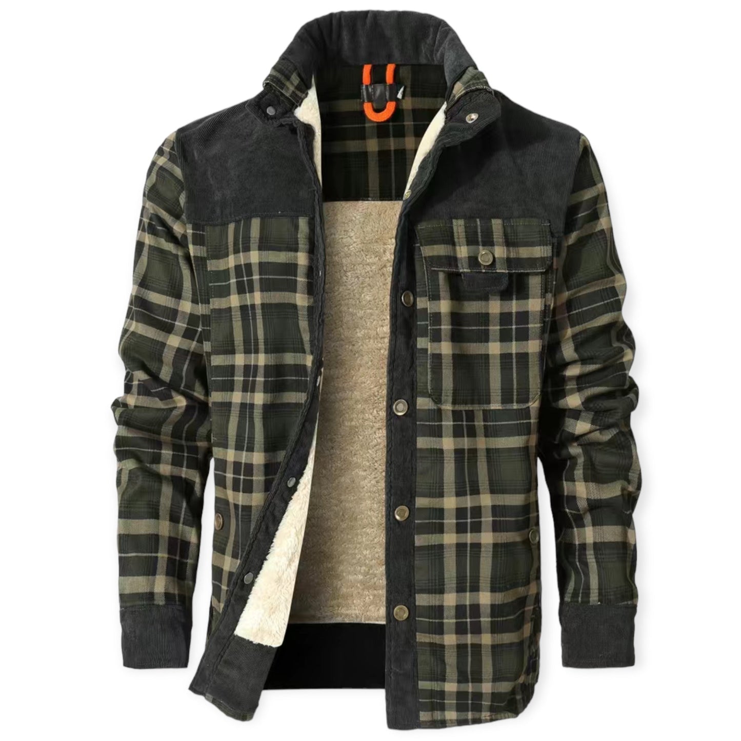 Street-wave Falia Plaid Winter Jacket for Women With Lightweight Warmth And Sherpa Lining