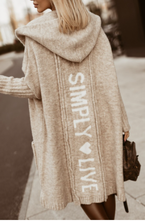 Street-Wave Soft Women Hoodie With Oversized Fit And Back Print For Modern Stylish Comfort