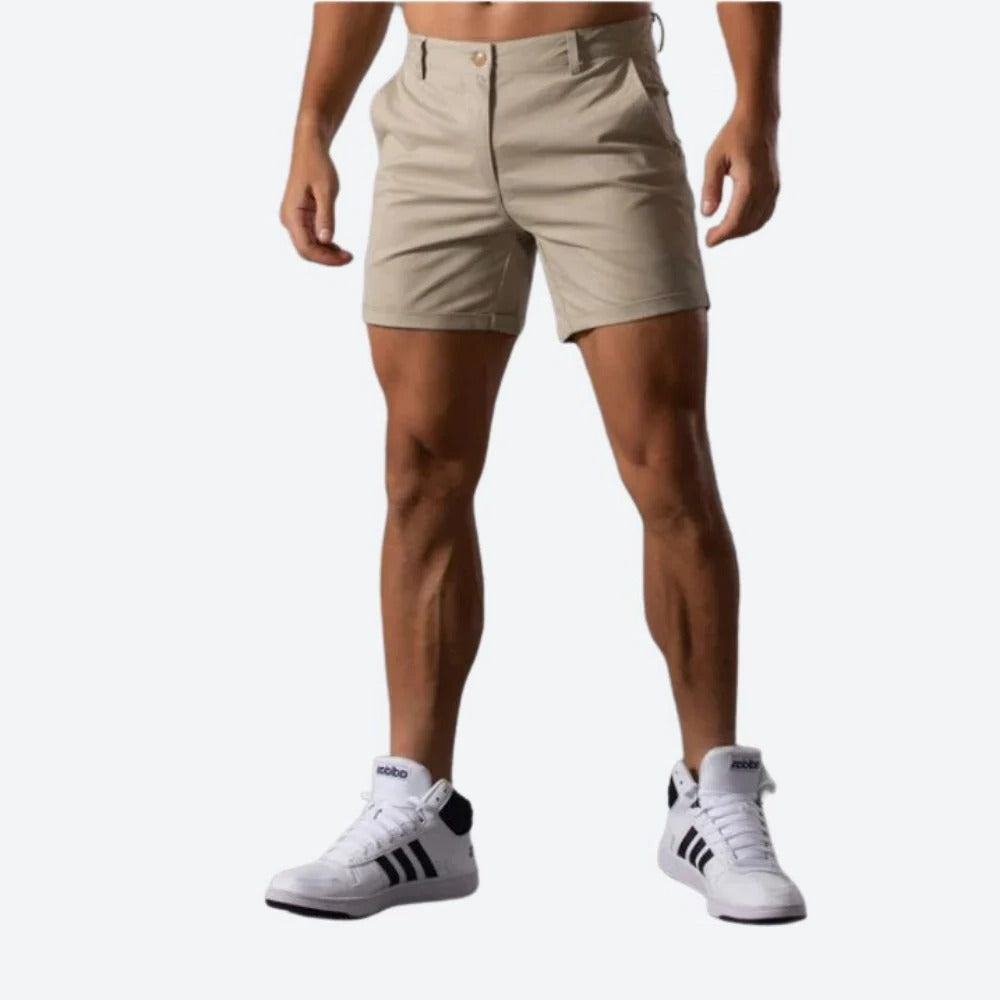 Street-Wave Mens Lightweight Summer Shorts Breathable Relaxed Fit For Travel Leisure And Outdoor Activities