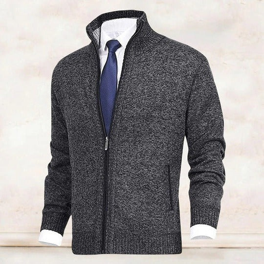 Street-Wave Mens Zip Up Vest With Full Length Zip Closure Straight Fit Durable Everyday Outerwear