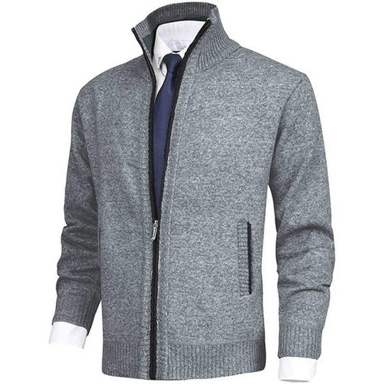 Street-Wave Mens Zip Up Vest With Full Length Zip Closure Straight Fit Durable Everyday Outerwear