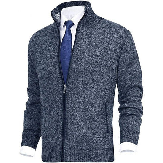Street-Wave Mens Zip Up Vest With Full Length Zip Closure Straight Fit Durable Everyday Outerwear
