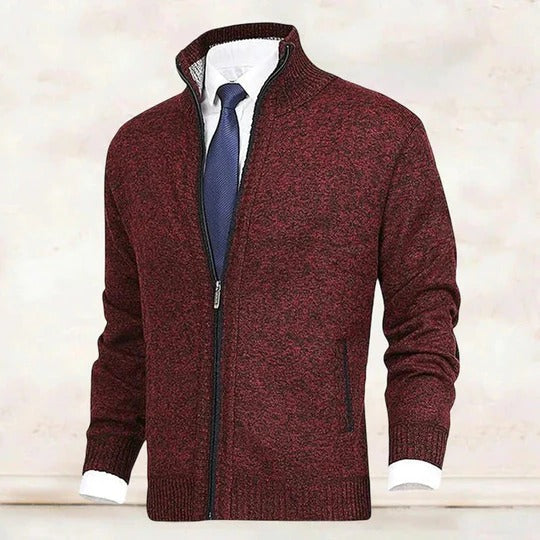 Street-Wave Mens Zip Up Vest With Full Length Zip Closure Straight Fit Durable Everyday Outerwear
