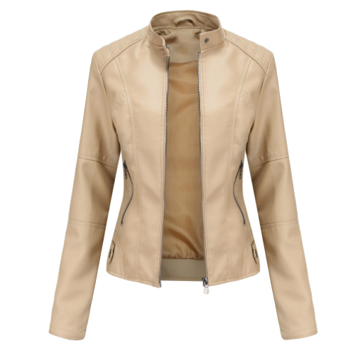 Streetwave Leather Jacket Women Real Leather Timeless Classic Chic Everyday Wear