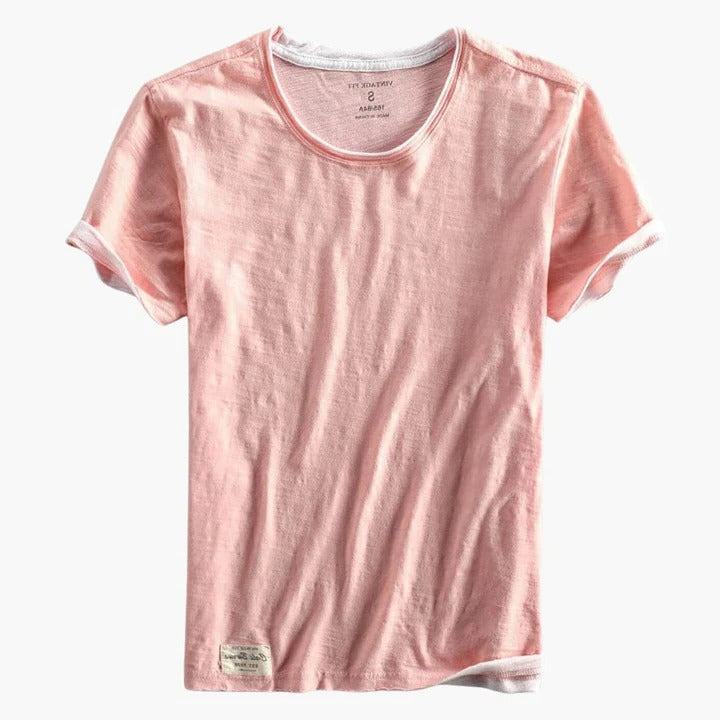 Men's Basic Crew Neck T Shirt For Everyday Comfort And Durable Quality By Street-Wave