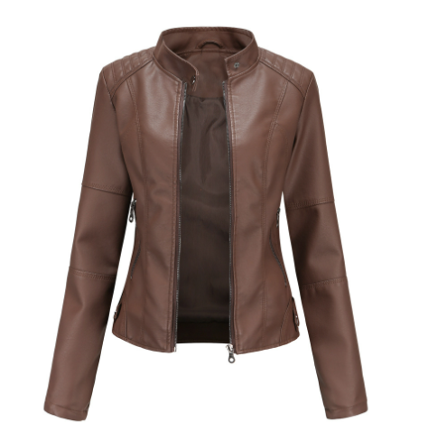 Streetwave Leather Jacket Women Real Leather Timeless Classic Chic Everyday Wear