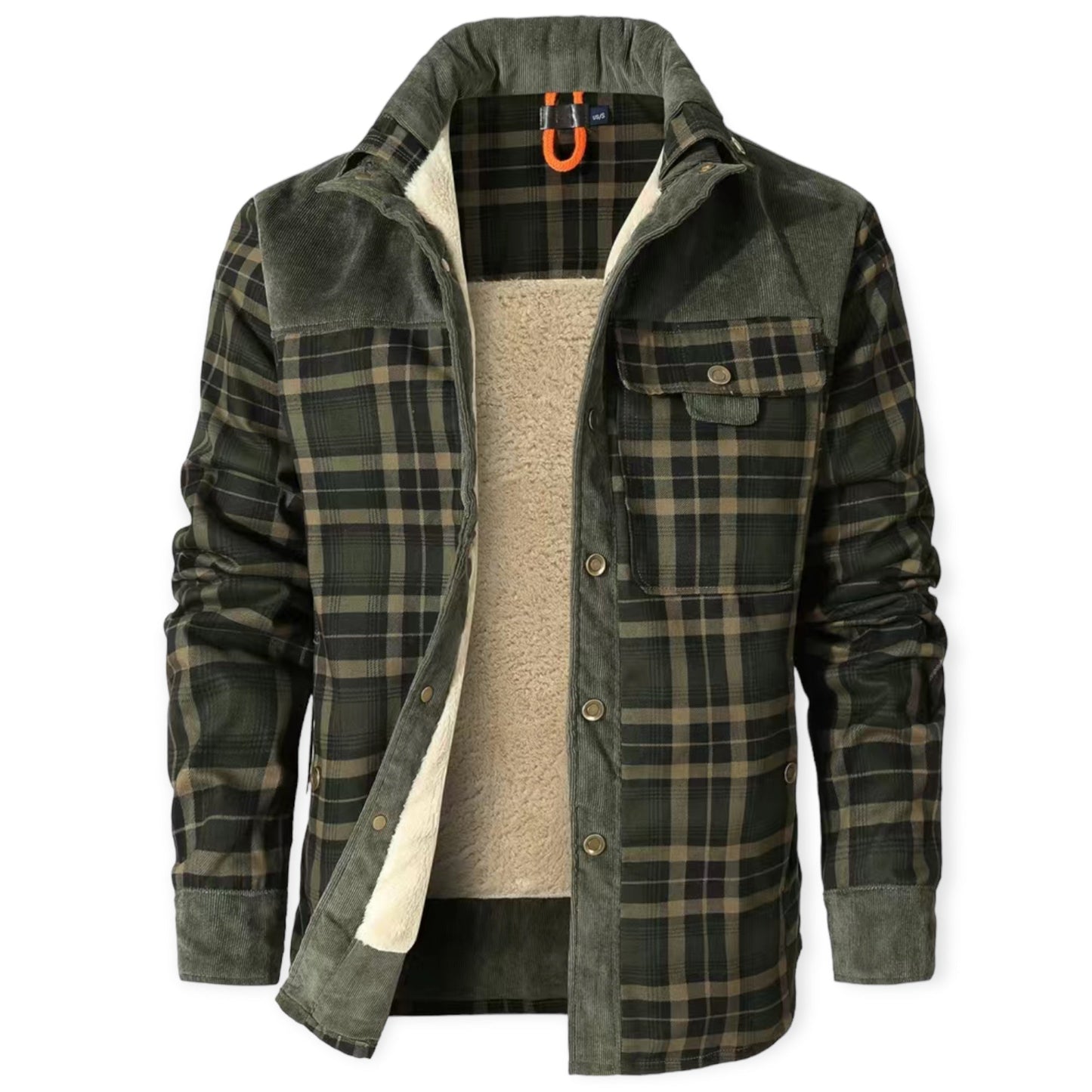 Street-wave Falia Plaid Winter Jacket for Women With Lightweight Warmth And Sherpa Lining
