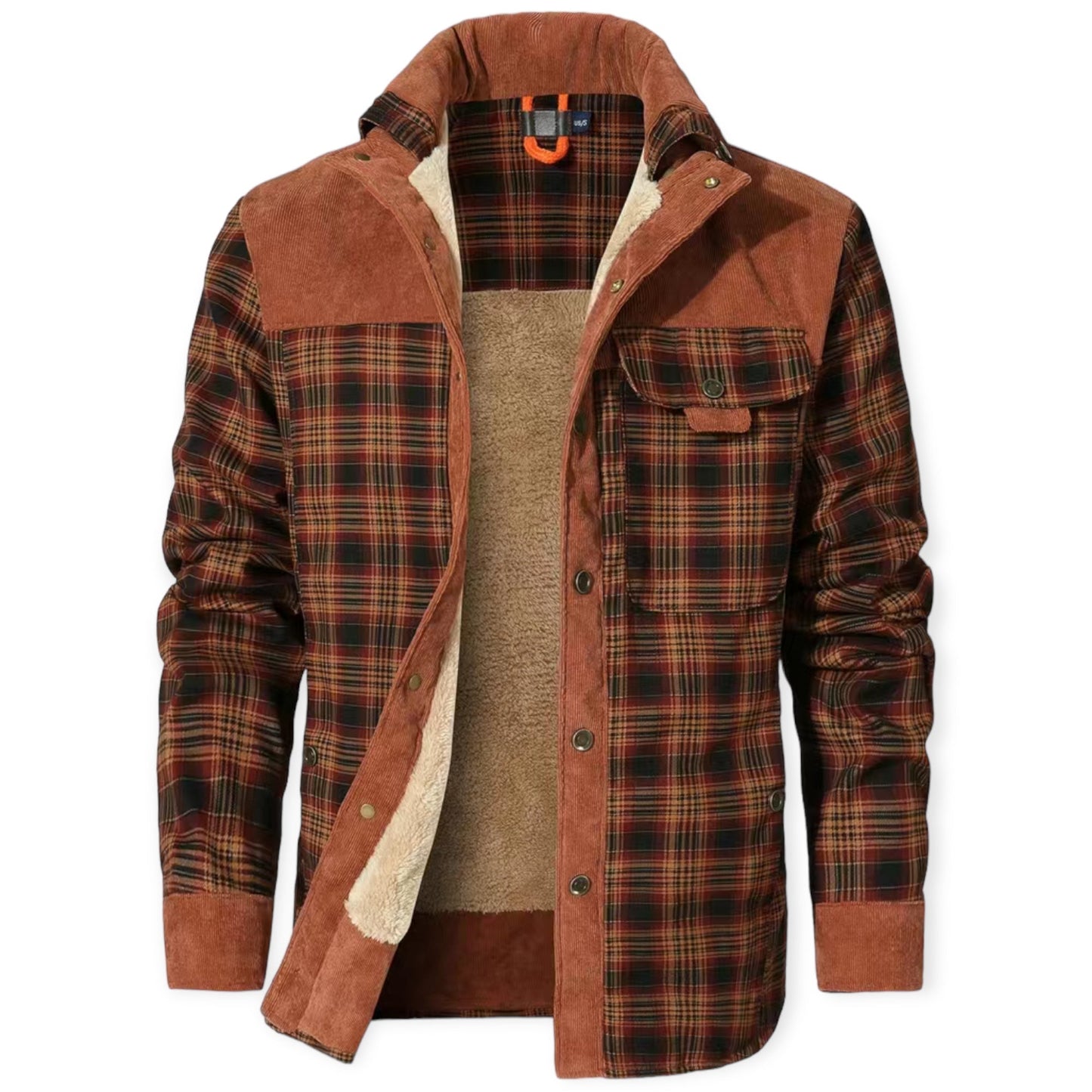 Street-wave Falia Plaid Winter Jacket for Women With Lightweight Warmth And Sherpa Lining