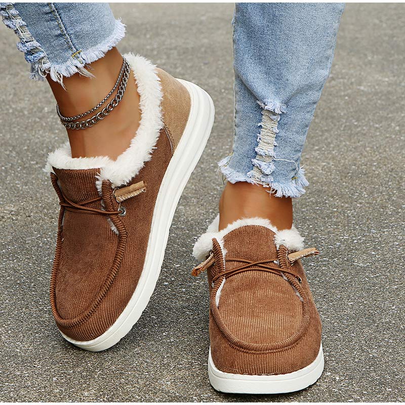 Street-Wave Heated Winter Shoes Vane For Cold Weather Comfort And Warmth For Commuters With Thermal Lining