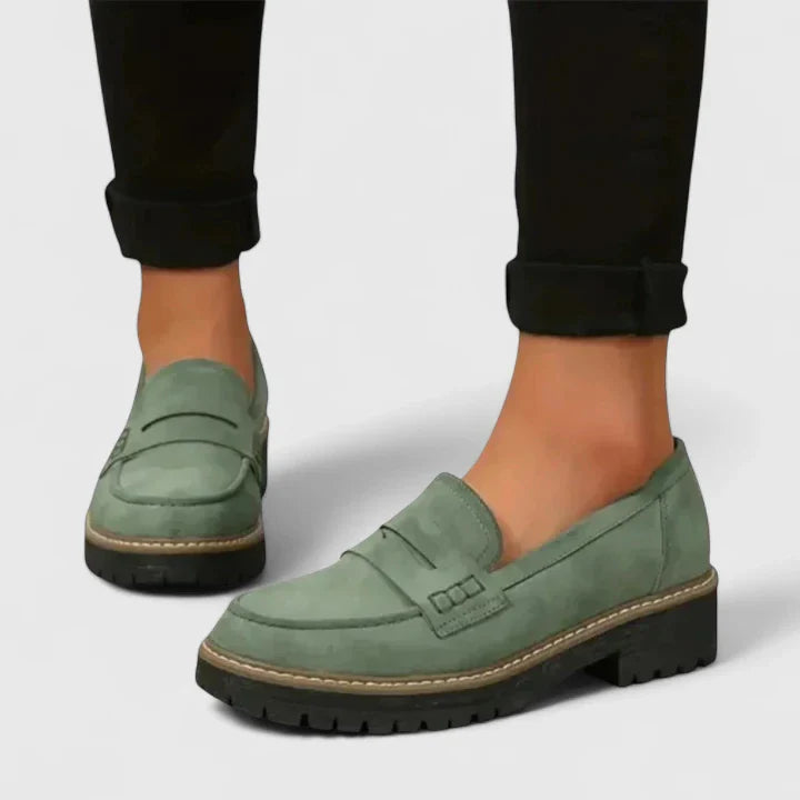 Women's Casual Loafers with Supportive Design and Flexible Sole