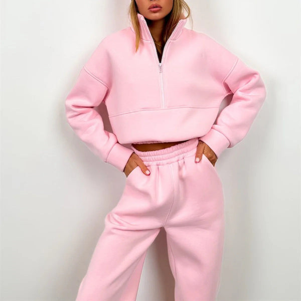 Nordisk Flair Women's Two-Piece Sweat Set Cozy Relaxed Fit
