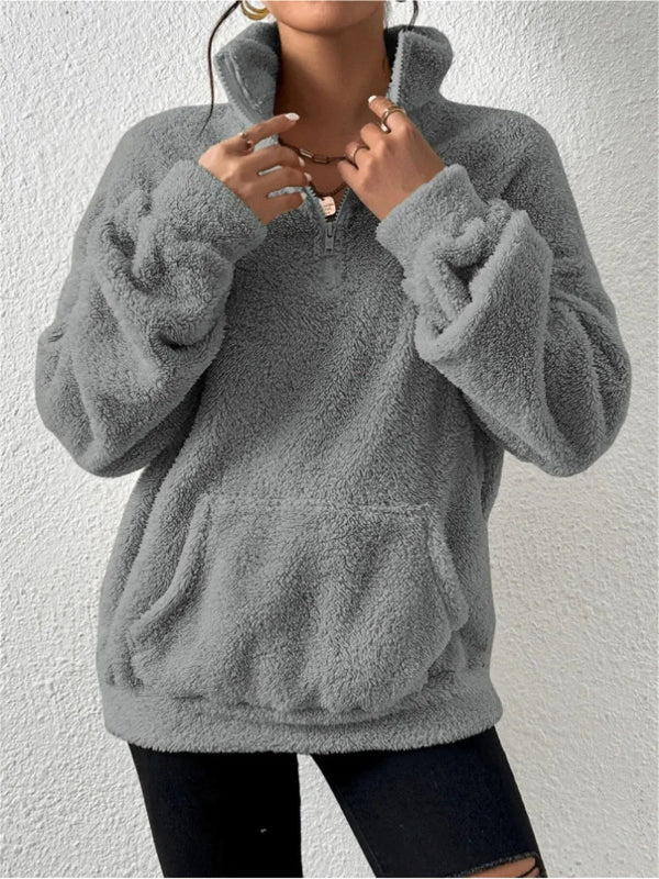 Street Wave Plus Size Fleece Hoodie For Women Oversized Warm Cozy Everyday Wear All Season